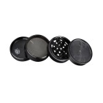 Champ High Leaf Skull & Dollar Metal Grinder 4 Parts 63mm - Χονδρική